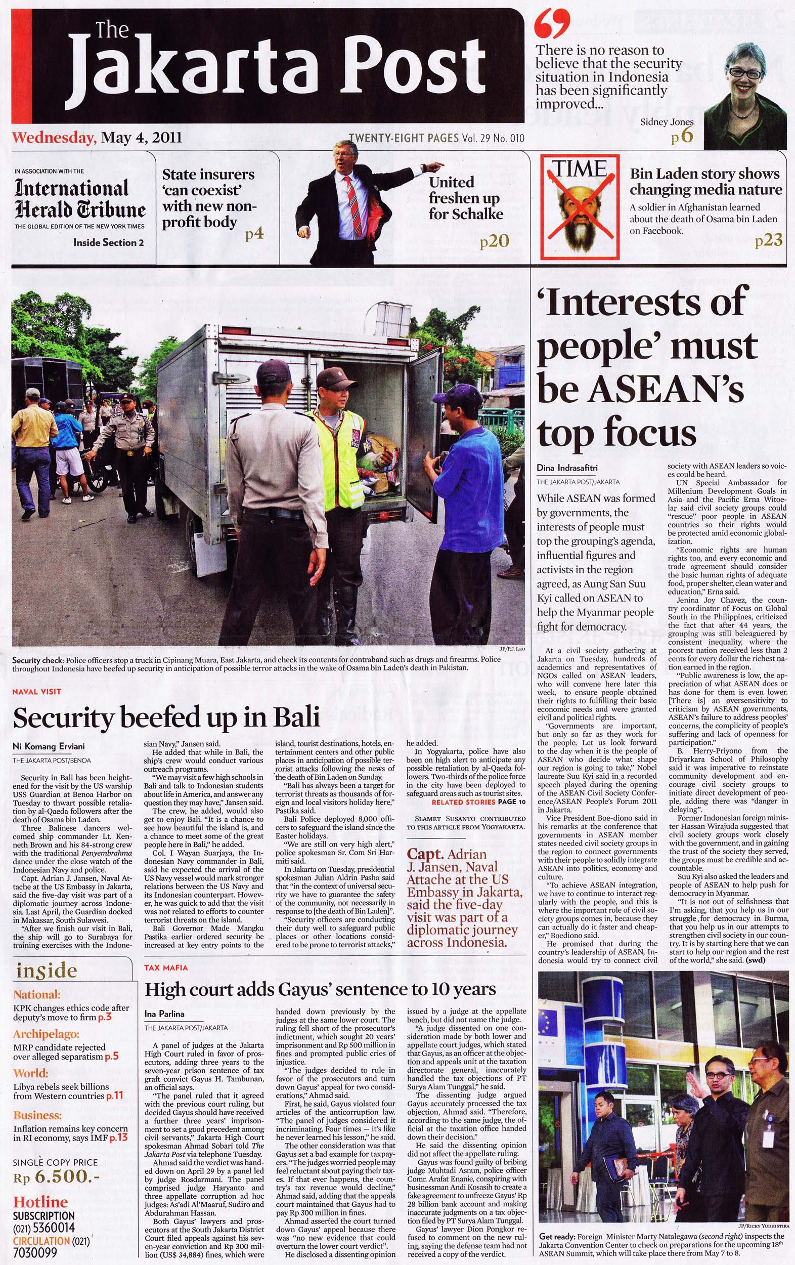 The Jakarta Post – 4 Mei 2011 (Full Articles) | pressclips.info